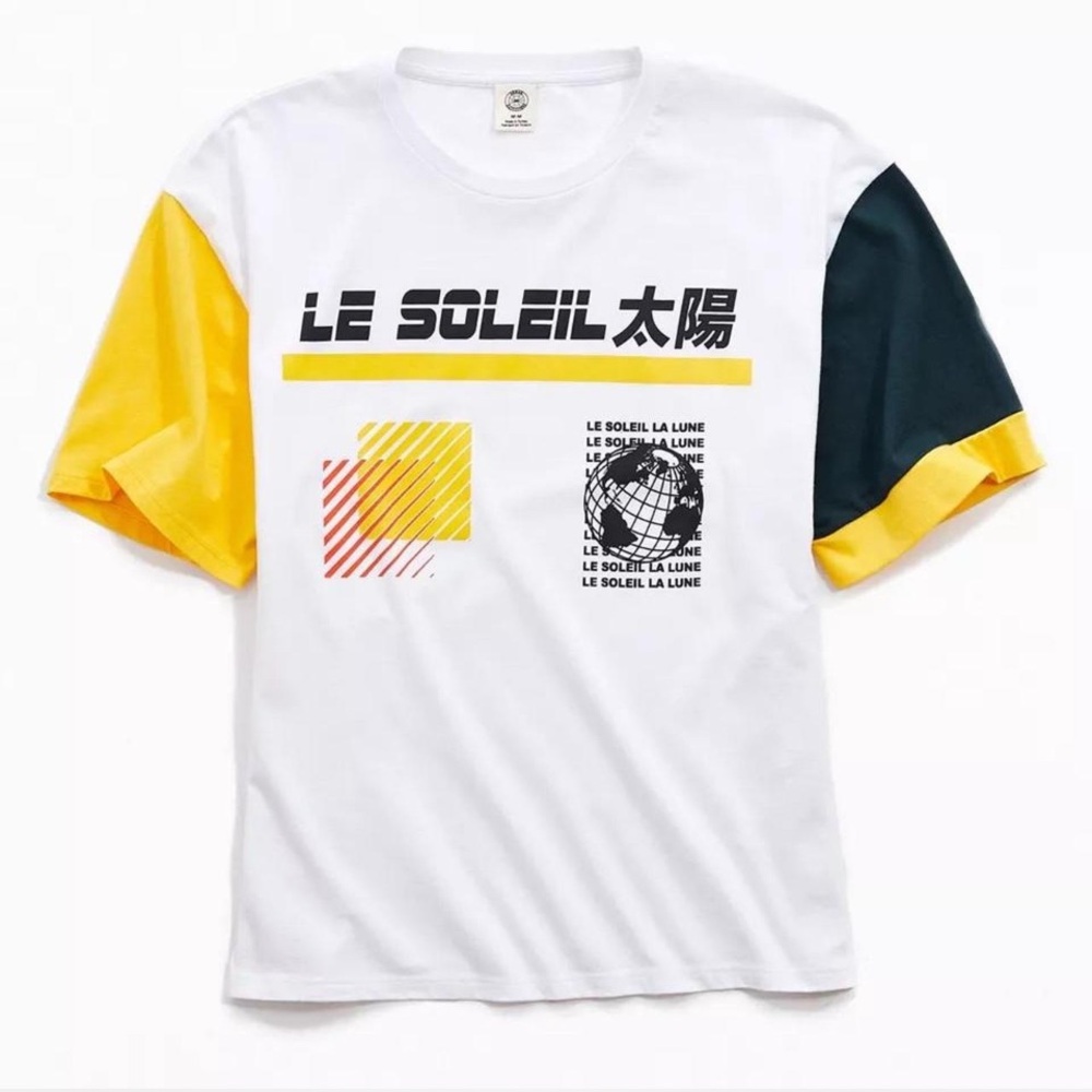 Urban Outfitters Le Soleil Colorblock Tee